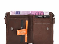 Damesportemonnee dr amsterdam, brown - afbeelding 3 van  5