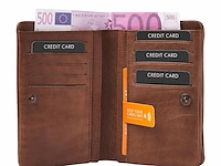 Damesportemonnee dr amsterdam, chestnut - afbeelding 3 van  5