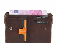 Damesportemonnee dr amsterdam, chestnut - afbeelding 3 van  5