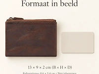 Damesportemonnee dr amsterdam, chestnut - afbeelding 5 van  5