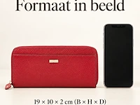 Damesportemonnee dr amsterdam, red - afbeelding 5 van  5
