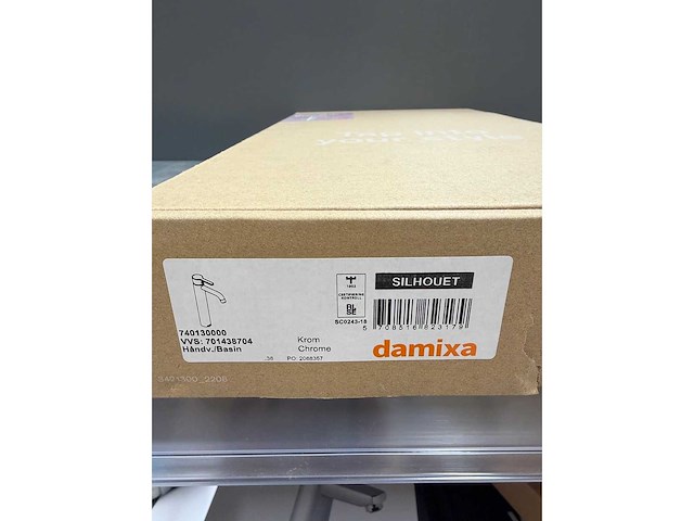 Damixa - silhouet - wastafelmengkraan large - afbeelding 5 van  5