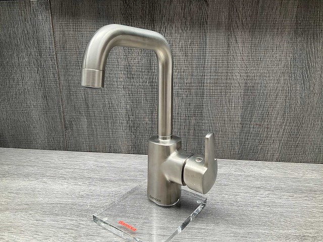 Damixa pine wastafelkraan rvs 25cm - afbeelding 2 van  6