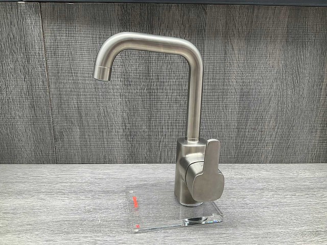 Damixa pine wastafelkraan rvs 25cm - afbeelding 3 van  6