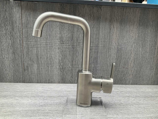 Damixa pine wastafelkraan rvs 25cm - afbeelding 6 van  6