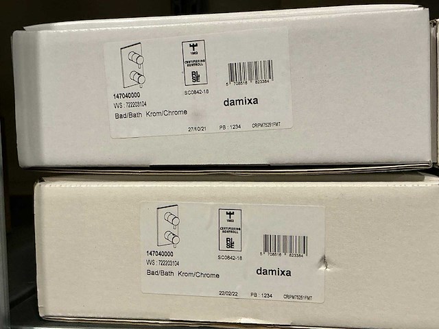 Damixa sanitair accessoire (17x) - afbeelding 10 van  15