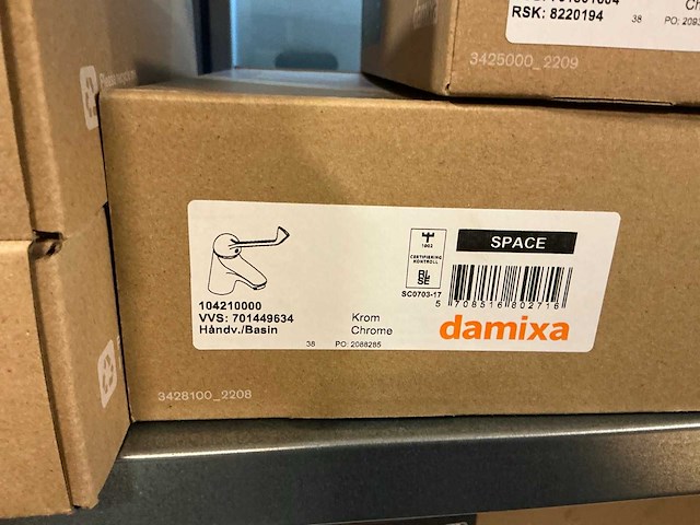 Damixa sanitair accessoire (26x) - afbeelding 15 van  15