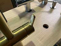 Damixa silhouet touchless sensor keukenmengkraan met sensor messing pvd - afbeelding 6 van  8