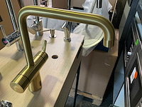 Damixa silhouet touchless sensor keukenmengkraan met sensor messing pvd - afbeelding 7 van  8