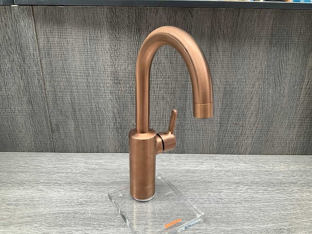 Damixa silhouet wastafelkraan brushed copper 29,5cm - afbeelding 2 van  6