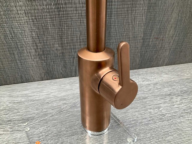 Damixa silhouet wastafelkraan brushed copper 29,5cm - afbeelding 6 van  6