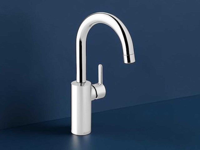 Damixa silhouet wastafelkraan chroom 28cm - afbeelding 1 van  9