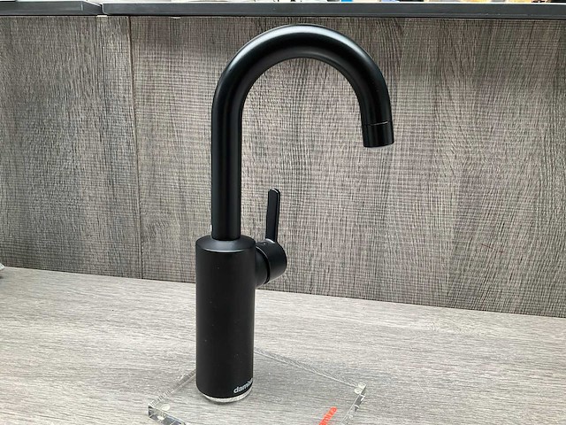 Damixa silhouet wastafelkraan mat zwart 28cm - afbeelding 6 van  6