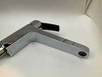 Damixa slate keukenmengkraan zwart en chroom - afbeelding 2 van  8