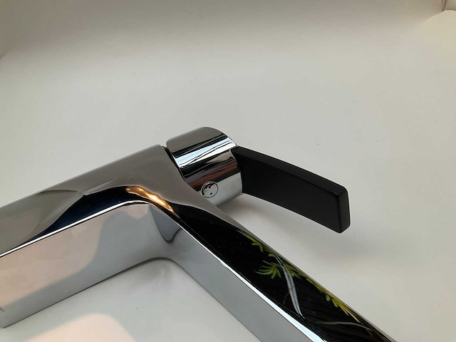 Damixa slate keukenmengkraan zwart en chroom - afbeelding 5 van  8