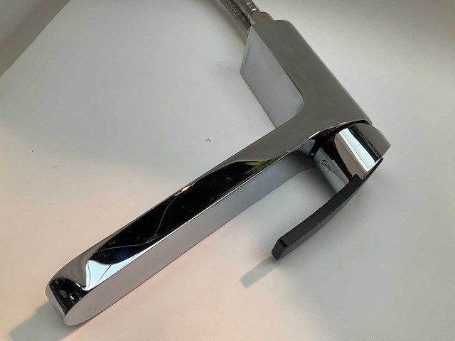 Damixa slate keukenmengkraan zwart en chroom - afbeelding 7 van  8