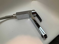 Damixa slate keukenmengkraan zwart en chroom - afbeelding 8 van  8