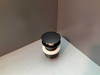Damixa wastafelafvoerplug klikwaste mat zwart - afbeelding 2 van  4
