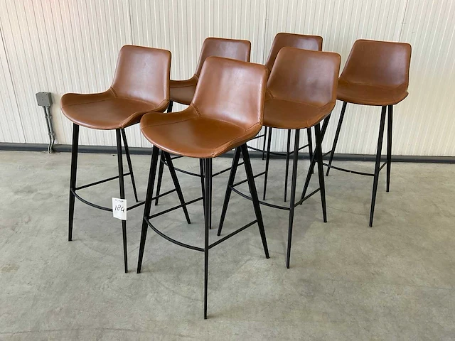 Dan form barkruk (6x) - afbeelding 1 van  6