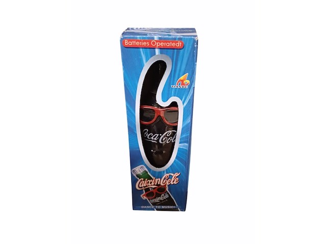 Dancing coca cola flesje ex batt 10 stuks - afbeelding 10 van  11