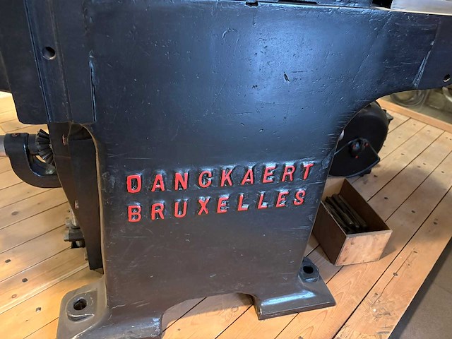 Danckaert - 1932 - vlakvandiktebank/langgat boorcombinatie - afbeelding 3 van  11