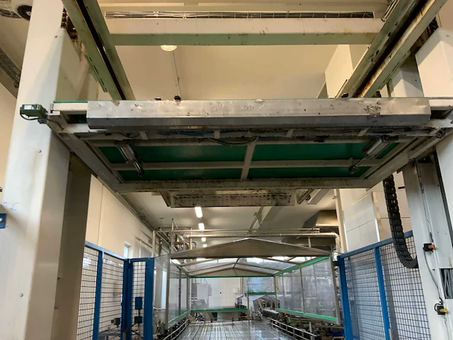 Danconveyor de-palletiseer installatie - afbeelding 5 van  6