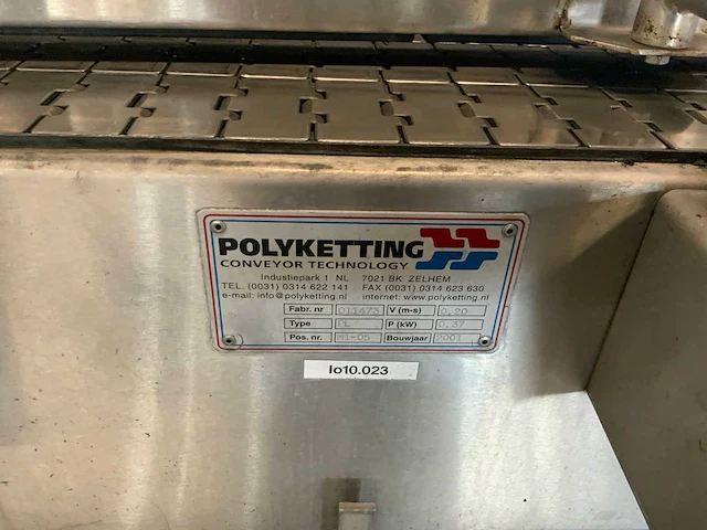 Danconveyor de-palletiseer installatie - afbeelding 21 van  23