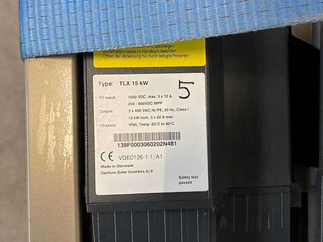 Danfoss - gebruikte 15 kw omvormer (5x) - afbeelding 3 van  3
