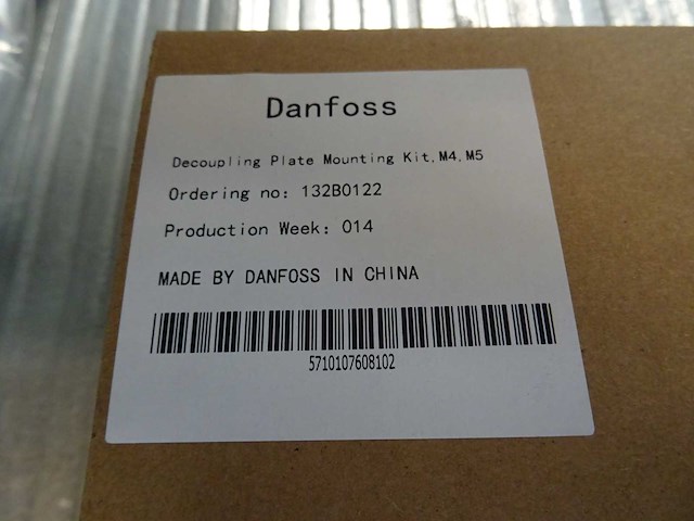 Danfoss - m4,m5 - montageset ontkoppelingsplaat (14x) - afbeelding 2 van  2