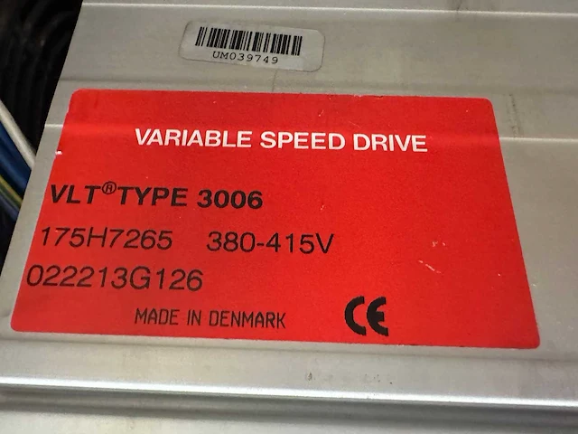 Danfoss - vlt industriële frequentieregelaars 4x - afbeelding 7 van  8