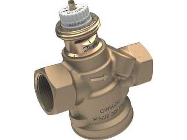Danfoss 003z8320 drukgecompenseerde regelafsluiter messing - afbeelding 1 van  3
