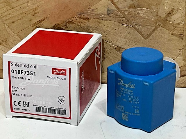 Danfoss 018f7351 spoel bb230as 230v 50hz - afbeelding 1 van  7