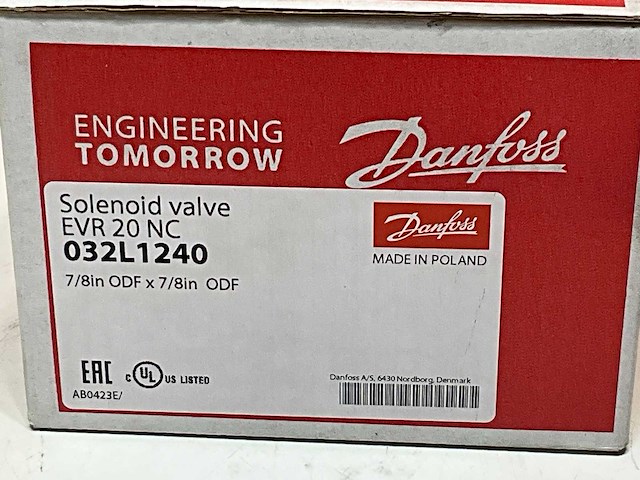 Danfoss 032l1240 evr 20 ventiel odf-odf 7/8" multi 6 - afbeelding 6 van  6