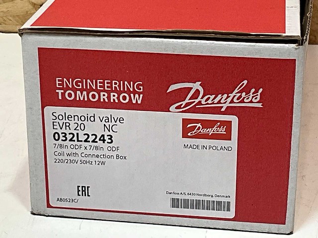 Danfoss 032l2243 ventiel evr 20 odf-odf 7/8" multi 6 - afbeelding 9 van  9