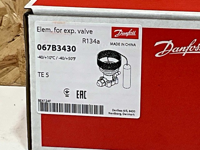 Danfoss 067b3430 thermisch element ten-5 1/4 sold. -40/+10 3 mtr. - afbeelding 3 van  3