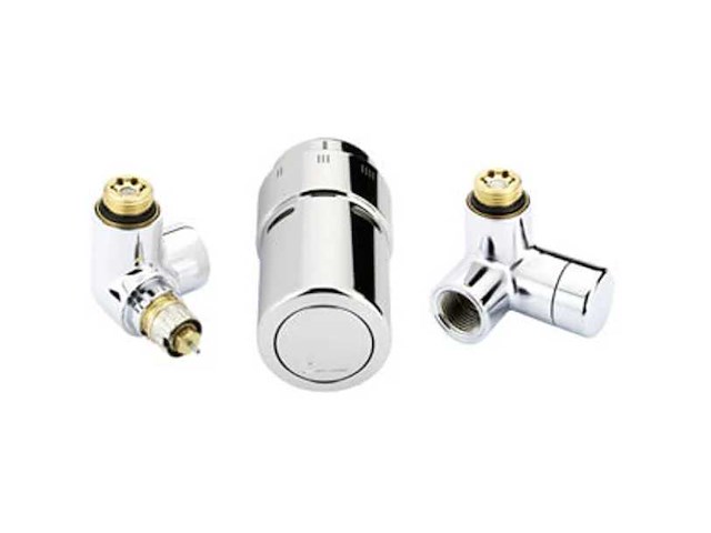 Danfoss danfoss thermostatisch regelelement x-tra designset links chroom 013g4004 - afbeelding 1 van  3