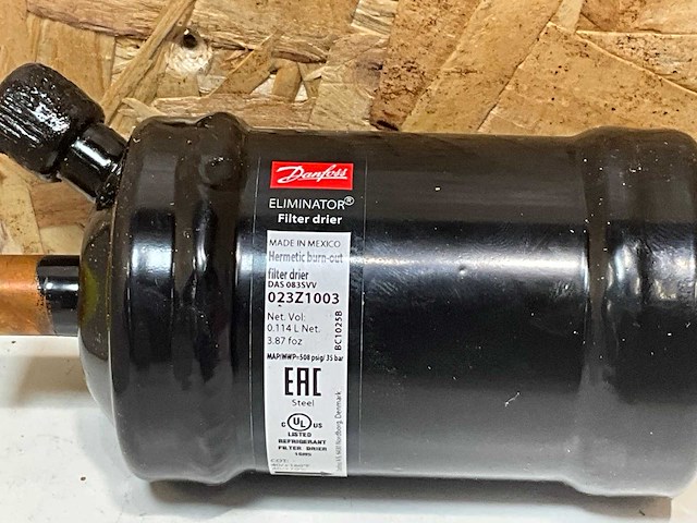 Danfoss eliminator burn-out filter das 083s 3/8 023z1003 burn-out filter das 083s 3/8 023z1003 (3x) - afbeelding 4 van  5