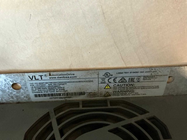 Danfoss fc-302 vlt automationdrive frequentieregelaar - afbeelding 5 van  5