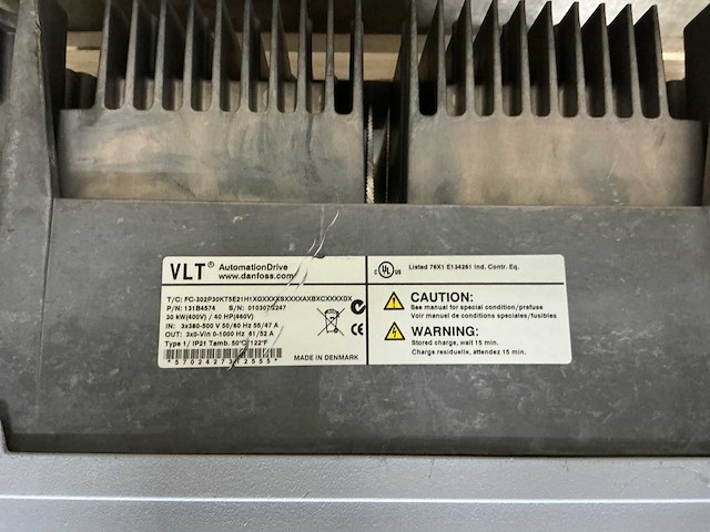 Danfoss fc302 30kw 131b4574 frequentieregelaar - afbeelding 7 van  7