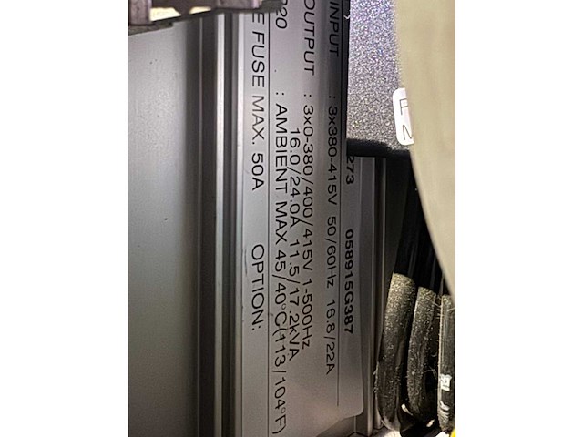 Danfoss frequentieregelaar - afbeelding 7 van  7