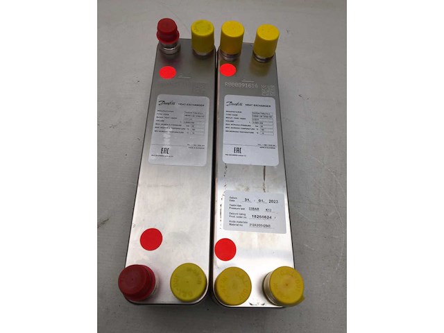 Danfoss gesoldeerde warmtewisselaar (2x) - afbeelding 2 van  5