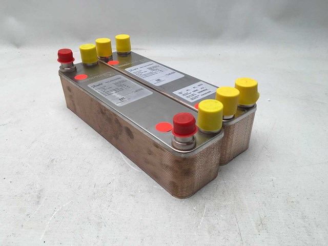 Danfoss gesoldeerde warmtewisselaar (2x) - afbeelding 1 van  5