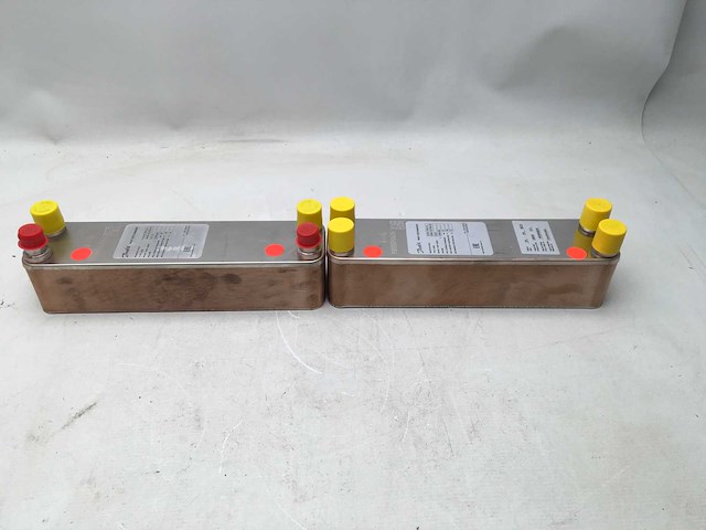 Danfoss gesoldeerde warmtewisselaar (2x) - afbeelding 2 van  2