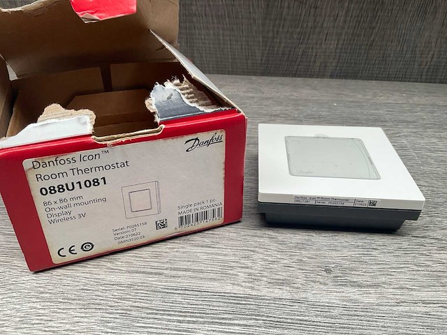 Danfoss icon kamerthermostaat draadloos - afbeelding 2 van  2