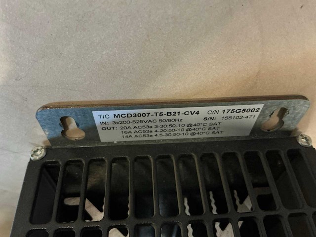 Danfoss mcd3000 frequentieregelaar - afbeelding 3 van  4