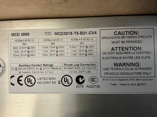 Danfoss mcd3015 frequentieregelaar - afbeelding 4 van  5