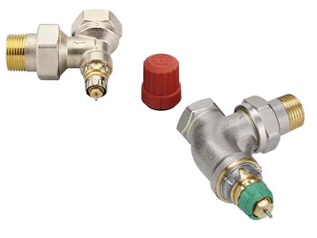 Danfoss ra-n 25 1” en ra-dv 15 1/2” thermostaatkranen - afbeelding 1 van  3