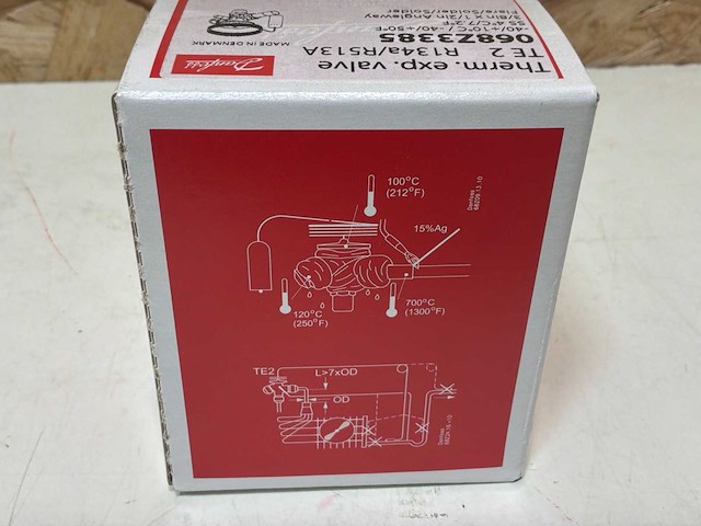 Danfoss ten 2 expansieventiel 3/8" x 1/2" (2x) - afbeelding 10 van  11