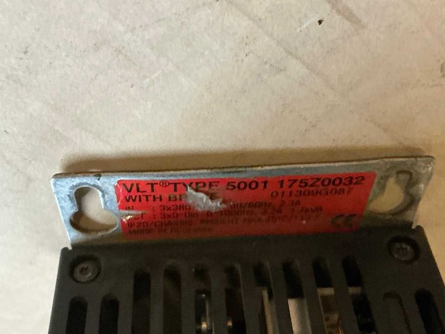 Danfoss vlt 5001 frequentieregelaar - afbeelding 3 van  3