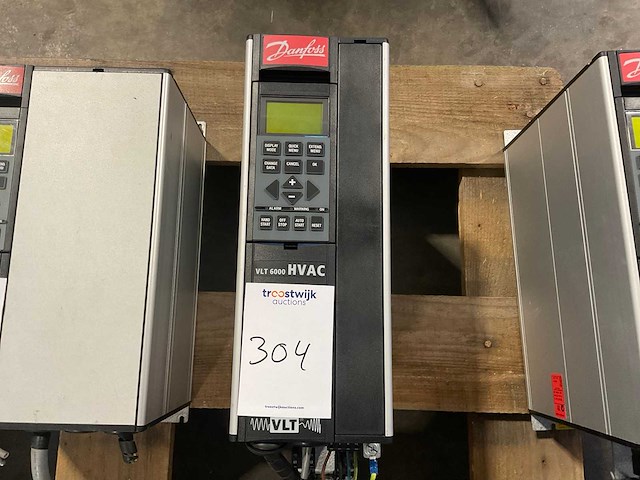 Danfoss vlt 6000 hvac 9,3kva frequentieregelaar - afbeelding 1 van  3